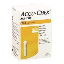 ACCU-CHEK SOFTCLIX DE 200 LANCETAS Accu-Chek PEQUEÑO Y PRACTICO DE ALTA CALIDAD