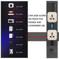 thumbnail image 4 of Universal 3-Pin Track Sockets Power Track Socket Outlet Versatile Electric Mobile Track Socket Power Track Adapter, 4 of 5
