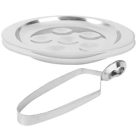 

Stainless Steel Snail Pan Heat Resistant Baking Plate Escargot Dish Oyster Grill Bakeware River