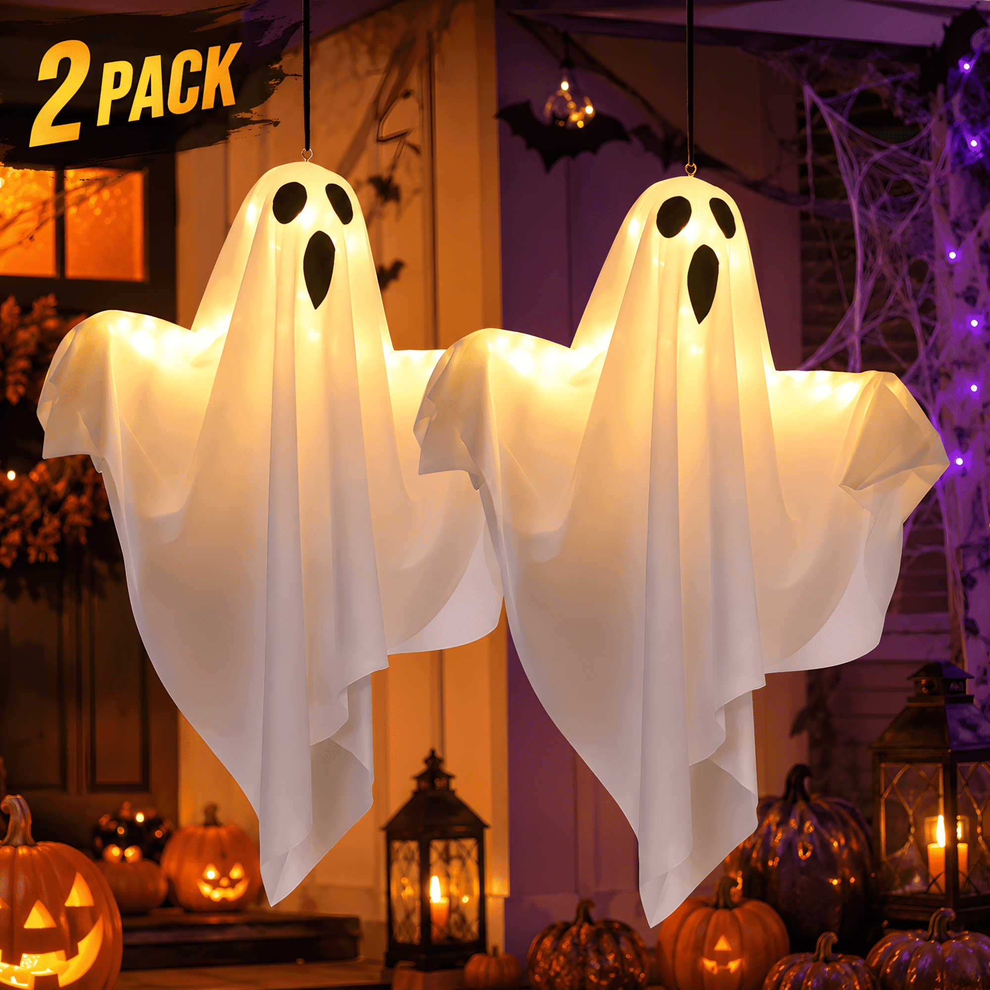 Nightmare Before Christmas Jack Skellington Mask Light, 7