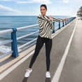 thumbnail image 6 of FORMRS Womens Long Sleeve Shirts UPF 50+ Sun Protection Quick Dry Fishing Hiking Tops, Size S-2XL, Black Lines, 6 of 8
