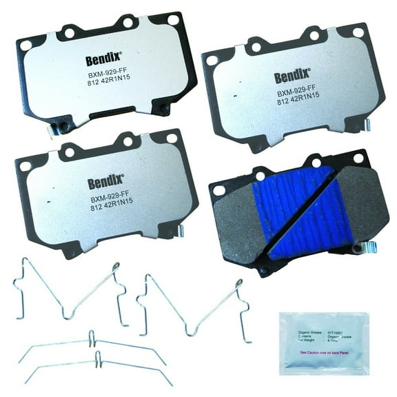 Disc Brake Pad Set Fits select: 2000-2003 TOYOTA TUNDRA, 2001-2007 TOYOTA SEQUOIA