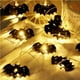 thumbnail image 4 of Cadena De Lámpara De Decoración 20 Led 3M / 117.9 Pulgadas Atmósfera De Murciélago Alimentada Por Batería Luz Cálida Suave Cadena De Lámpara De Decoración Impermeable Para Festival Fiesta Halloween Kearding HA013555-00, 4 of 7