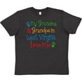 thumbnail image 3 of Inktastic West Virginia Grandma Loves Me Youth T-Shirt, 3 of 5