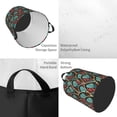 thumbnail image 5 of LNWH Laundry Basket, Bohemian Abstract Floral Pattern Foldable Laundry Hamper with Handles Waterproof, Small Size, 5 of 8