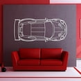 thumbnail image 2 of LaModaHome 911 GT2 RS Model 991 TOP Metal Silhouette Wall Art, 2 of 5