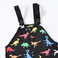 thumbnail image 4 of EnJoCho 2025 Kids' Waterproof Overalls with Colorful Prints - Adjustable Straps for Beach & Puddle Play Lightweight Rain Overalls for Preschoolers, 4 of 8