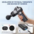 thumbnail image 5 of Bob and Brad Deep Tissue C2 Massage Gun with 5 Speeds and 5 Heads, Percussive Electric Back Massagers for Professional Athletes Home Gym Workout Recovery Pain Relief(without box), 5 of 8