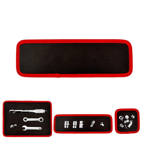 Magnetic Tool Pad & Tray Holder, Magnetic Pads for Mechanic Tools, Magnetic Pick Up Tool for Garage, Workshop & Automotive Repair, Organize Wrenches, Screws