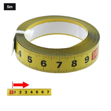 

Atralife tape measure Metric Measure Tape 1-5 Meters Self-adhesive with glue Tape for Carpenter