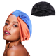 thumbnail image 4 of Bandana anudada, bandana sin cordones con forro de satén de seda para mujeres con cabello rizado disponible en el día MFZFUKR CPB-DE-LYY1038-1, 4 of 5