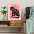 thumbnail image 5 of Black Leopard Floral Canvas Wall Art, Boho Animal Print for Living Room, Bedroom, Office, Entryway and Cafe Decor, 5 of 8