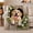 Wood Heart Dog, variant on Autumn Labrador Retriever By Fireplace, Cozy Pet Portrait Pattern, Warm Flannel Blanket for Living Room and Bedroom, Dog Lovers Thanksgiving Gift, Pet Lover Home Decor