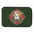 thumbnail image 3 of Carolines Treasures CK1552DDM Beagle Poinsetta Natte de Séchage pour Couronnes, 3 of 4