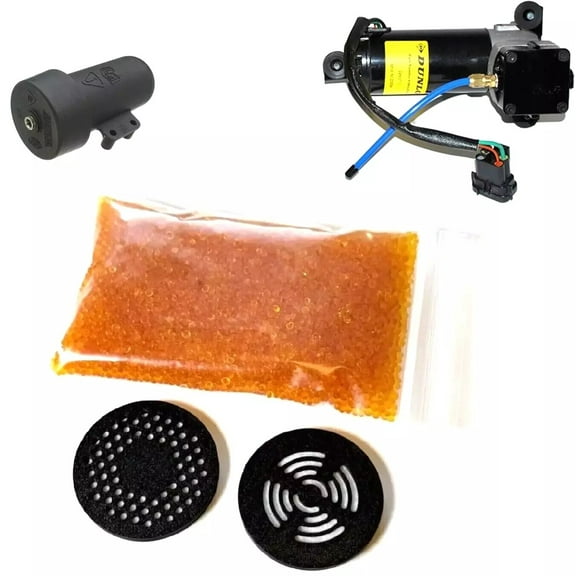 AIR SUSPENSION COMPRESSOR DRYER FILTER REPAIR KIT COMPATIBLE WITH LAND ROVER RANGE ROVER CLASSIC P38 1992-2002 WITH DUNLOP & LAND ROVER TYPE AIR RIDE SUSPENSION COMPRESSOR, PART # NTC9812/FILTER