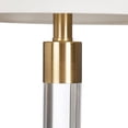 thumbnail image 5 of Crestview Collection Winslet Metal Table Lamp with Nightlight with White Linen Shade, 5 of 5