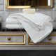 thumbnail image 4 of Juego de 4 toallas de baño, 100% algodón, 70 x 140 cm, color blanco, 4 of 9
