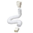 thumbnail image 1 of Downspout Drain Extender,Flexible Rain Gutter Extension,Connector Extendable From 20" To 59", 1 of 1
