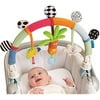 taf toys rainbow arch. baby stroller activity center, pram activity center