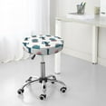 thumbnail image 5 of Cactus leopard potted plant Round Bar Stool Seat Covers, Elastic Round Chair Cover Stool Seat Slipcover Bar Stool Cushions Round Pad for 12-14 inch, 5 of 5