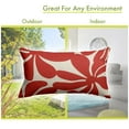 thumbnail image 2 of Majestic Home Goods Pillow 12x20 Plantation Red, 2 of 4