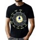 thumbnail image 1 of 1 piece, 100% cotton, retro dial phone print T-shirt, seasonal casual and trendy men's T-shirt, round neck high street pure cotton short-sleeved T-shirt, fashion boutique T-shirt, Christm, 1 of 6