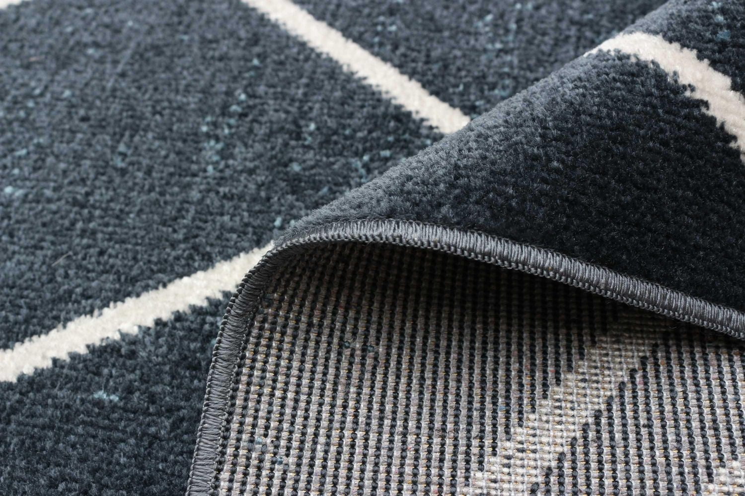 Tapis Lavable ECARPET Géométrique pour Chambre, Salon, Chambre d'Enfant, Couloir