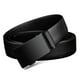 thumbnail image 2 of Cinturón clásico para hombre, hebilla automática negra, de piel sintética, de hierro, estilo elegante, suave y cómodo, 120 x 3,5 cm, cinturón de vestir cuadrado de aspecto brillante, 2 of 12