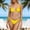 Z03-Yellow, variant on EchfiProm Bathing Suits for Women Bikini Swimwear Two Piece Black Polka Dot Beach Ladies Swimsuits