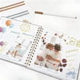 thumbnail image 5 of Photo Album DIY Scrapbook (10x10 inch 40 Pages Double Sided),Linen Cover with Display Window for Memory DIY Album Supplies Wedding Anniversary Family,Black, 5 of 6