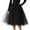 Black, variant on Tulle Skirts for Women Knee Length Long Adult Tutu Layered Short Prom Party Midi Skirt