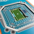 thumbnail image 2 of YouTheFan NFL Miami Dolphins 8x32 Stadium View Banner, 2 of 3