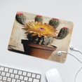 thumbnail image 6 of Cacti Decor Southwest Cactus With Flower Printed Mouse Pad, 8"x10", Square Mouse Pad, Cloth with Rubberized Base, Standard, 6 of 8