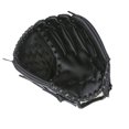 thumbnail image 2 of Soidarity Béisbol PU Guante de cuero Deportes al aire libre Béisbol Softbol Práctica Entrenamiento Guante Deportes Equipo Béisbol negro 11.5 pulgadas Soidarity OD000036-04B, 2 of 6