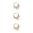 thumbnail image 3 of Jumpingount Necklace Crystal Metal Pendant Prom Bib Ornaments Choker Necklaces Durable Sexy Present Short Stones Bling Charm Type1, 3 of 6