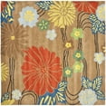 thumbnail image 6 of SAFAVIEH Soho Hazel Floral Wool Area Rug, Brown/Multi, 3'6" x 5'6", 6 of 10