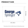 thumbnail image 3 of Toronto Baseball GS 4 Double-Sided 5x8 FT Flag (Pole Not Included), Bluebird Flag Quick-Drying Fade-Resistant with Metal Grommets Ztf3060, 3 of 8
