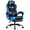 Blue, variant on N-GEN GAMING Video Gaming Chair Big and Tall Office Computer Desk Chairs with Ergonomic Lumbar Support High Back Recliner and Footrest for Adults (Red)