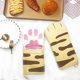 thumbnail image 2 of Silicone Oven Mitts, Cute Cat Design Cooking Gloves for Heat Resistant Protection, Soft Comfortable Ovenwear, 2 of 4