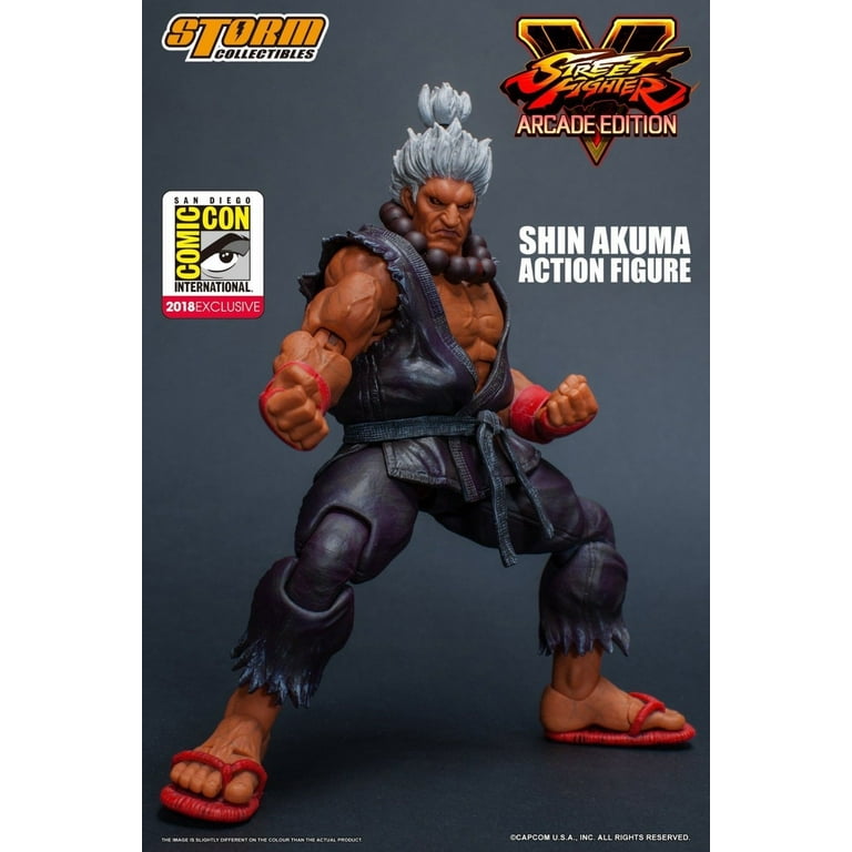 New Capcom Street Fighter IV 20th Anniversary Akuma Action Figure New in  Box