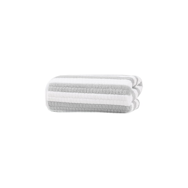 Toallas de Baño Grandes Toalla de Flanela a Rayas de Terciopelo, Toalla Nueva Seca Absorbente, Toalla Grande Debe Proporcionar una Experiencia Ultra Suave Tanto para el Hogar Como para los Viajes Toal