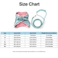 thumbnail image 6 of Cat Harness,Leash and Collar Set,Escape Proof Kitten Vest Harness for Walking,Easy Control Night Safe Pet Harness with Reflective Strap for Small Large Kitten,Fit for Puppy,Rabbit, 6 of 7