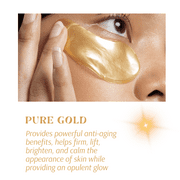 Masque Bar Pure Gold Hydro Gel Eye Patch, 1 pair, Hydrating and Brightening