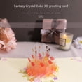 thumbnail image 3 of LSLJS New Up Cards Valentine Happy Birthday Anniversary Crystal cake Greeting Card, Home Accessories, 3 of 9