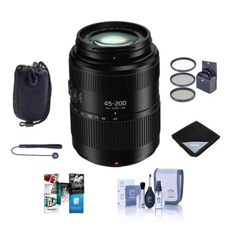 Lumix G Vario 45-200mm f/4-5.6 II Lens for Micro Four Thirds