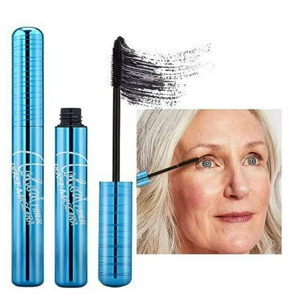 AMERTEER  Mascara for Older Women  Mascara for Seniors with Thinning Lashes Waterproof Mascara  Hypoallergenic Volumizing Mascara Black Volume and Length for Sensitive Eyes (1/2/3 Pack)