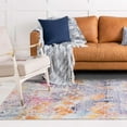 thumbnail image 4 of Rugs.Com Malibu Collection Area Rug ‚Äì 4' x 6' Multi Low-Pile Rug Perfect For Entryways, Kitchens, Breakfast Nooks, Accent Pieces, 4 of 4