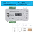 thumbnail image 2 of 10m/Set Pixel LED Stair Railing Controller PIR Motion Daylight Sensor WS2811 RGB Pixel Strip Dimmer Indoor Light 12V 100W Power, 2 of 7