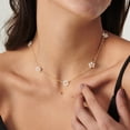 thumbnail image 2 of BSGRL Collier de Perles pour Femmes - Collier de Perles Délicat Plaqué Or 14k/or Blanc pour Femmes, 2 of 7