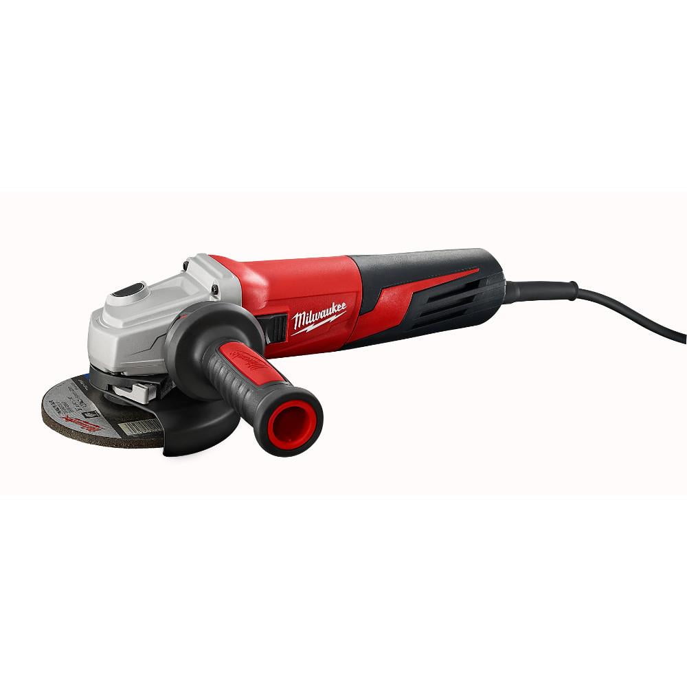 Milwaukee611733D 13 Amp 5 In. Small Angle Grinder Slide, LockOn